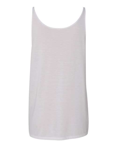 Women's Slouchy Tank - White Back