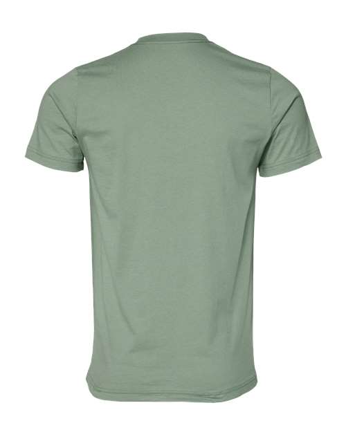 Jersey Tee - Sage Back