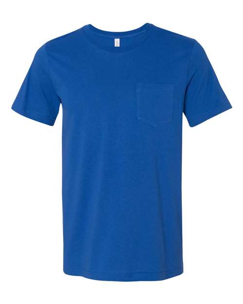 Men's Jersey Pocket Tee - True Royal Front