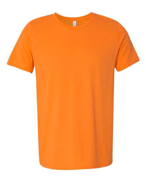 Unisex Texture Tee - Neon Orange Front