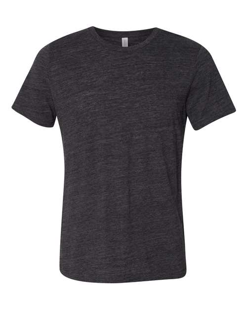 Unisex Texture Tee - Charcoal Black Slub Front