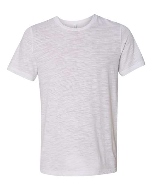 Unisex Texture Tee - White Slub Front