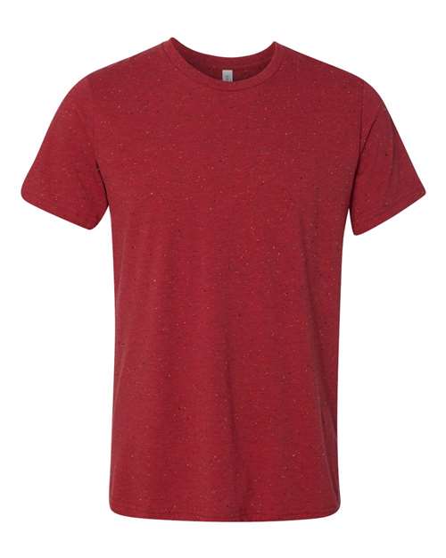 Unisex Texture Tee - Red Speckled Front