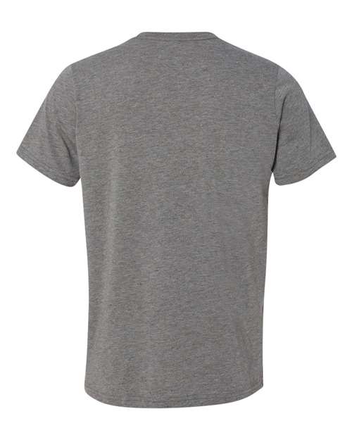 Unisex Texture Tee - Deep Heather Speckled Back