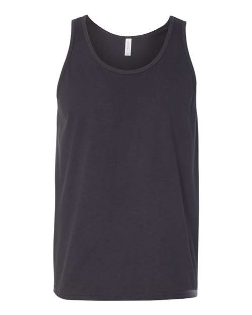 Jersey Tank - Dark Grey Front