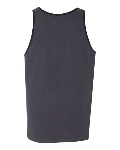Jersey Tank - Dark Grey/ Black Back