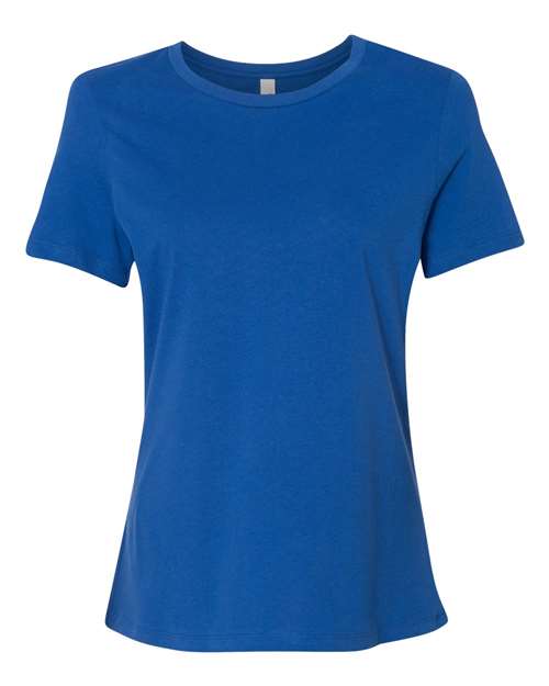 Women’s Relaxed Jersey Tee - True Royal Front