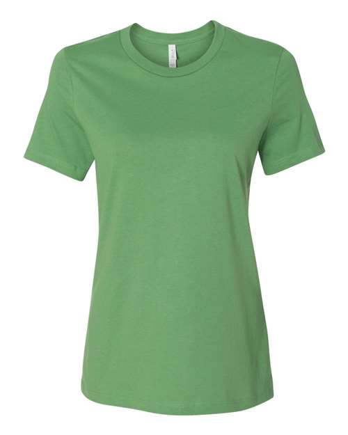 Women’s Relaxed Jersey Tee - Leaf Front