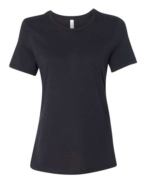 Women’s Relaxed Jersey Tee - Vintage Black Front