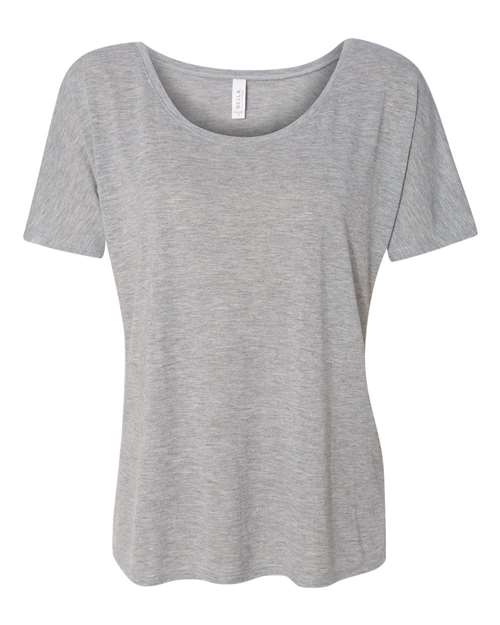Women’s Slouchy Tee - Athletic Heather Front