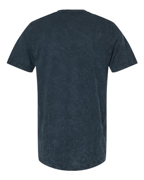 Unisex Texture Tee - Black Mineral Wash Back