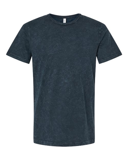 Unisex Texture Tee - Black Mineral Wash Front