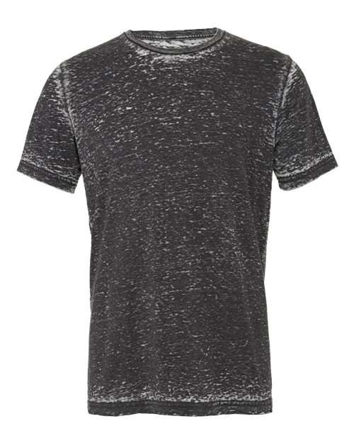 Unisex Texture Tee - Grey Acid Wash Front