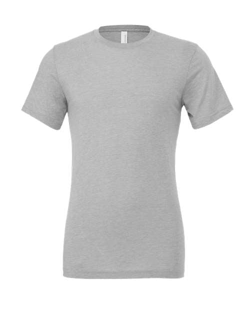 BELLA + CANVAS Triblend Tee - Athletic Grey Triblend Front