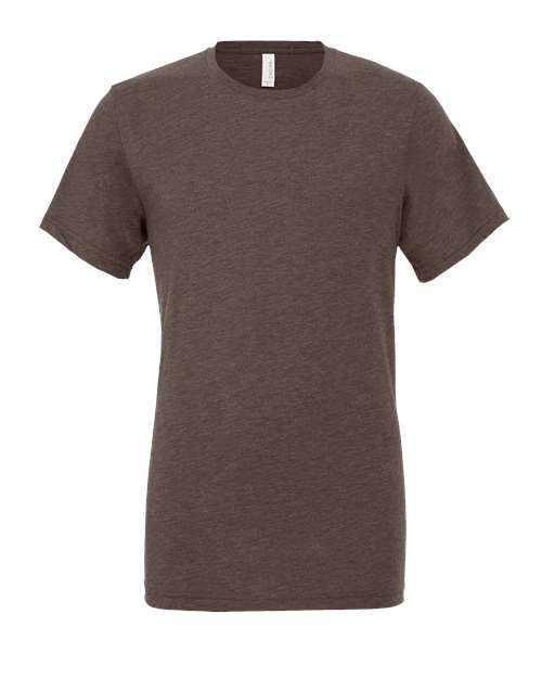 BELLA + CANVAS Triblend Tee - Brown Triblend Front