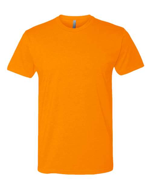 Unisex CVC T-Shirt - Orange Front
