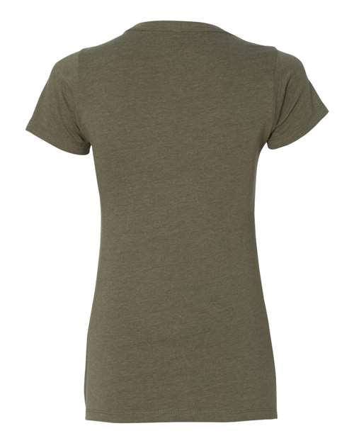 Women’s CVC T-Shirt - Military Green Back