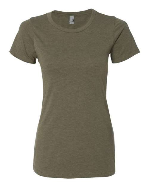 Women’s CVC T-Shirt - Military Green Front