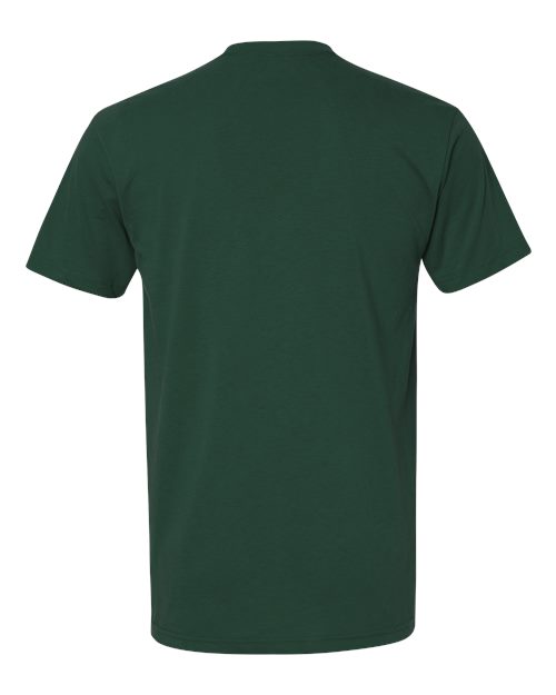 Cotton T-Shirt - Forest Green Back