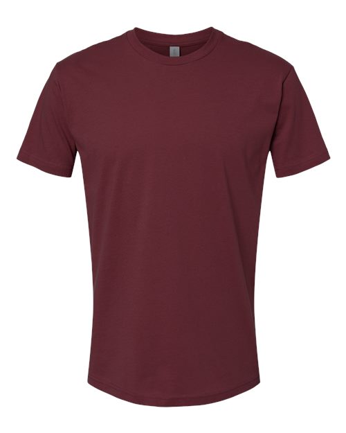 Cotton T-Shirt - Maroon Front