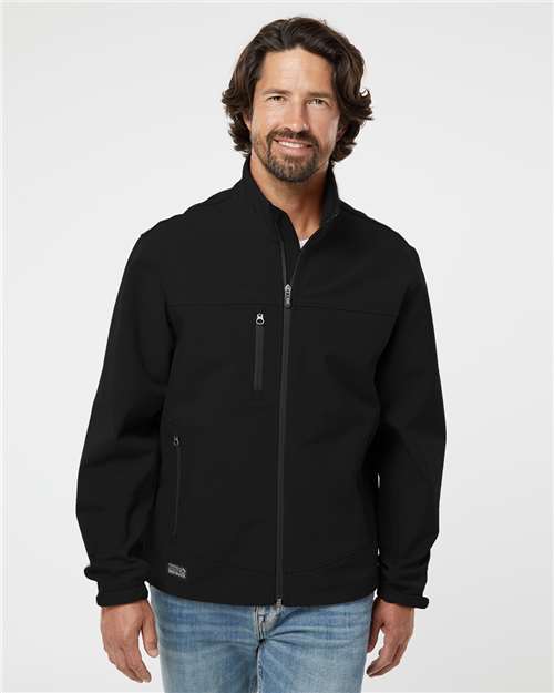 DRI DUCK Men's Tall Motion Soft Shell Jacket - Model Front
