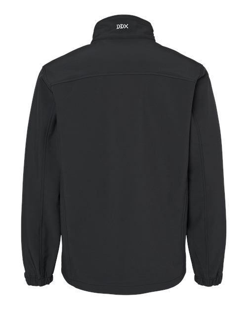 Men's Tall Motion Soft Shell Jacket - Charcoal Back