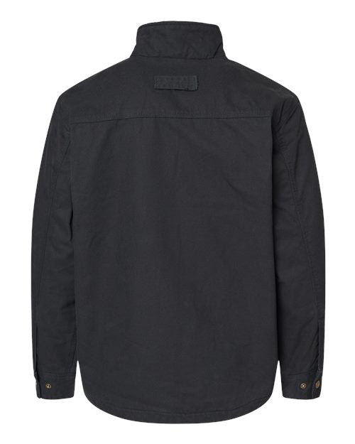 Men's Endeavor Canyon Cloth™ Canvas Jacket with Sherpa Lining - Black Back