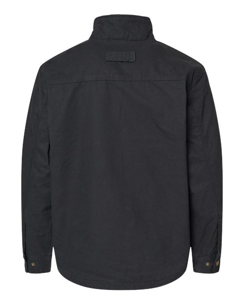 DRI DUCK Men's Endeavor Canyon Cloth™ Canvas Jacket with Sherpa Lining - Back