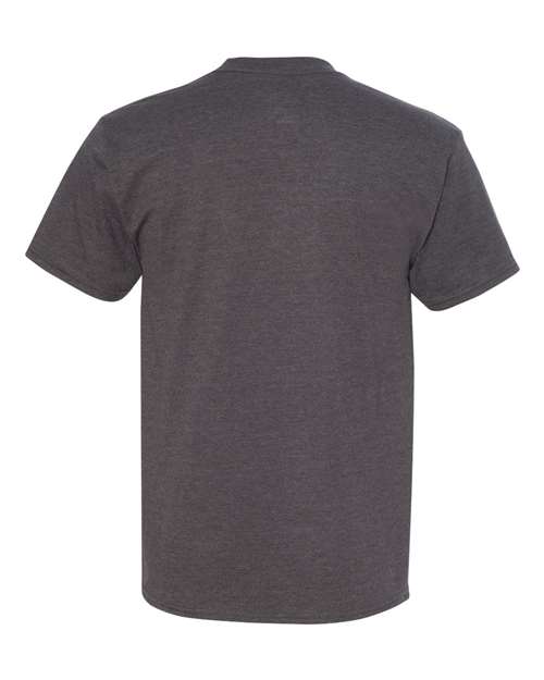 Beefy-T® Tall T-Shirt - Charcoal Heather Back