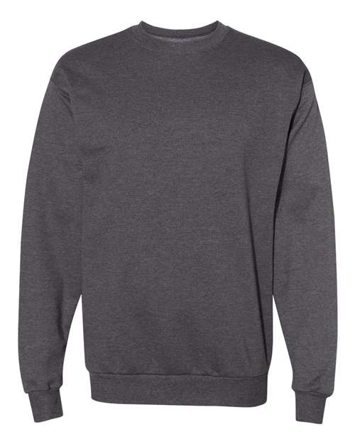 Hanes Unisex EcoSmart® Crewneck Sweatshirt - Charcoal Heather Front
