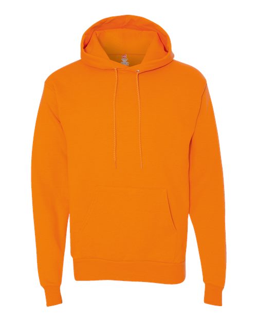 Unisex EcoSmart® Hooded Sweatshirt - Safety Orange Front