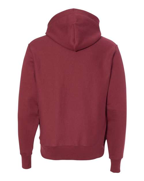 Unisex Reverse Weave® Hooded Sweatshirt - Cardinal Back