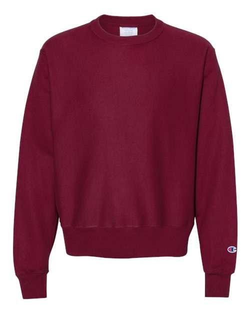 Unisex Reverse Weave® Crewneck Sweatshirt - Cardinal Front