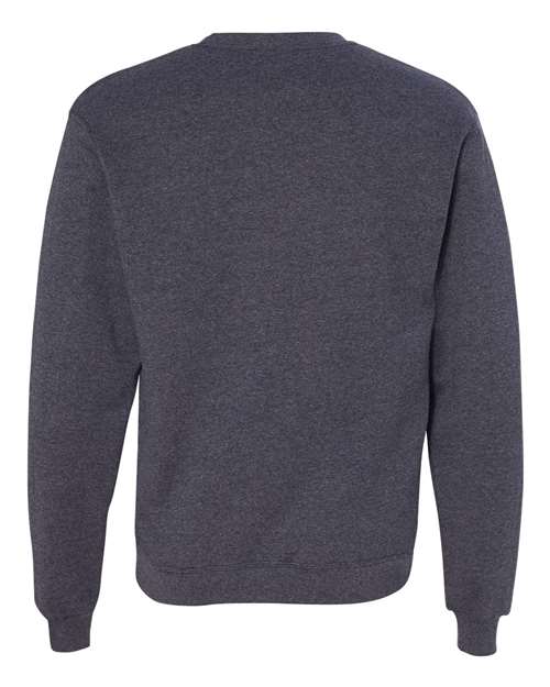 Unisex Powerblend® Crewneck Sweatshirt - Navy Heather Back