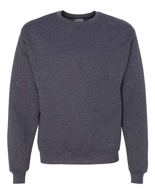 Unisex Powerblend® Crewneck Sweatshirt - Navy Heather Front
