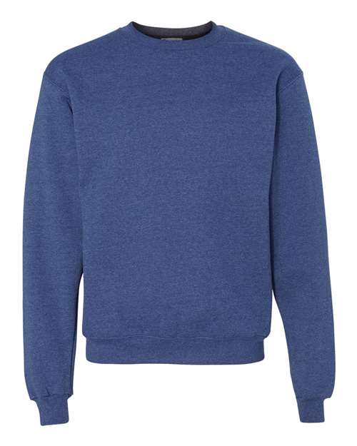 Unisex Powerblend® Crewneck Sweatshirt - Royal Blue Heather Front