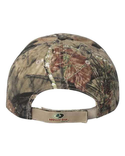Licensed Camo Hook-and-Loop Cap - Mossy Oak Country Back