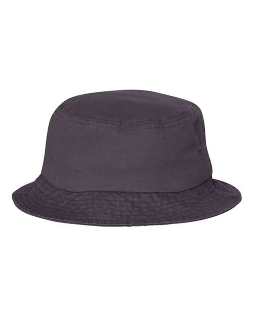 Bucket Hat - Charcoal Back