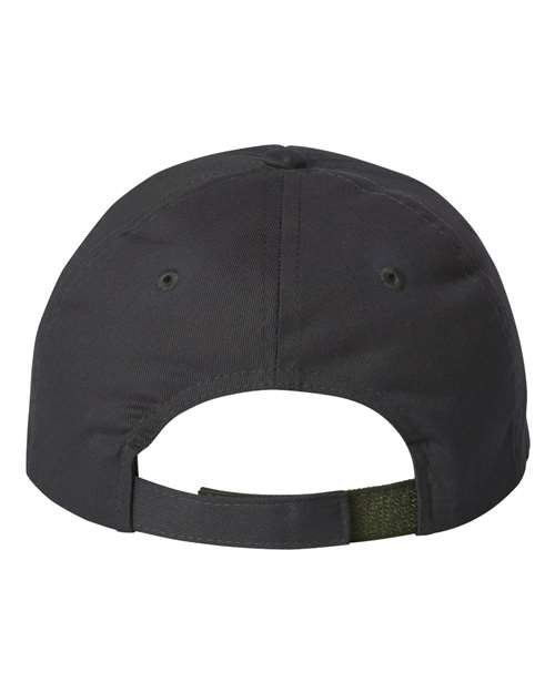 Cotton Twill Cap - Dark Grey Back