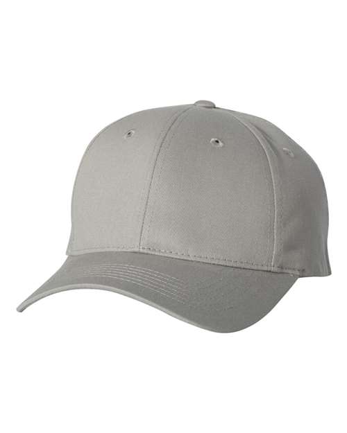 Cotton Twill Cap - Grey Front
