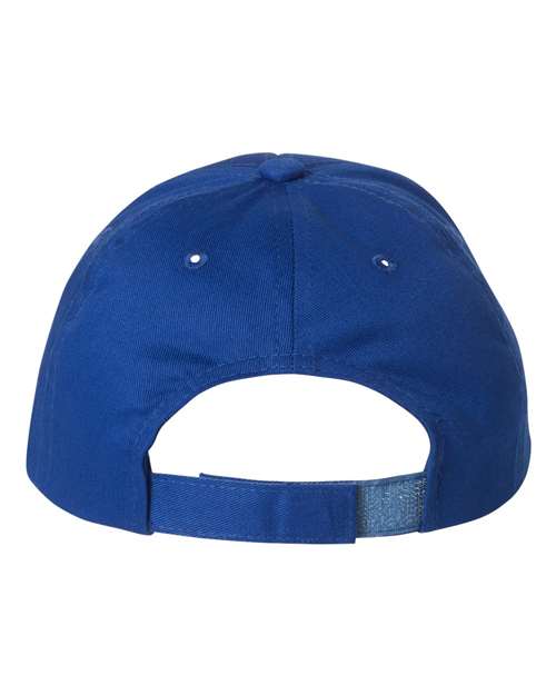 Youth Small Fit Cotton Twill Cap - Royal Blue Back