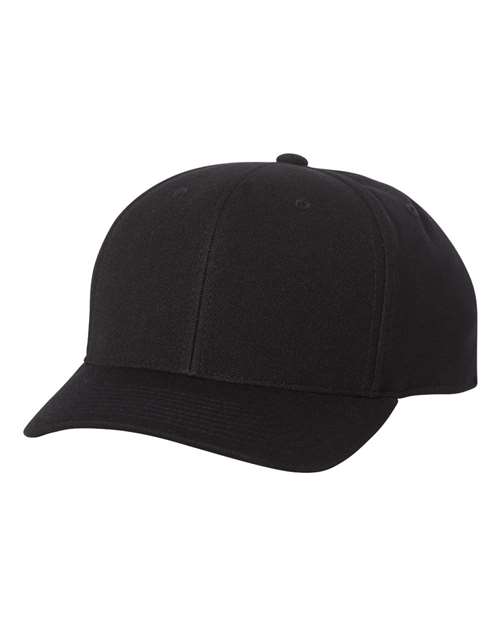 110® Cool & Dry Mini-Piqué Cap - Black Front