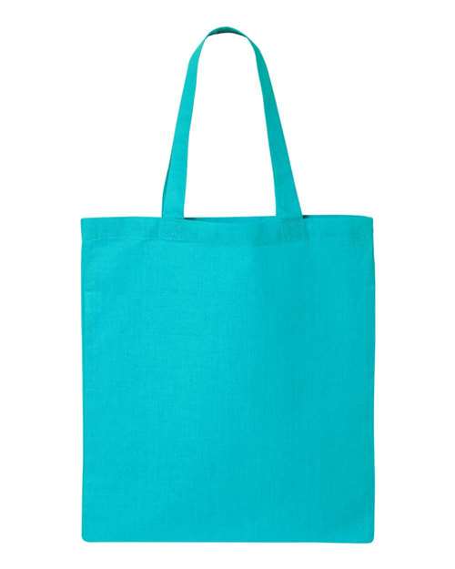 Economical Tote - Turquoise Back