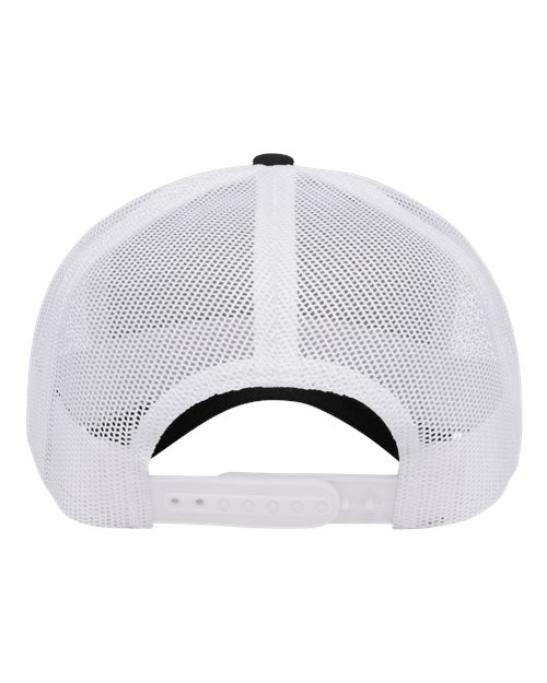 Retro Trucker Cap - Black/ White Back