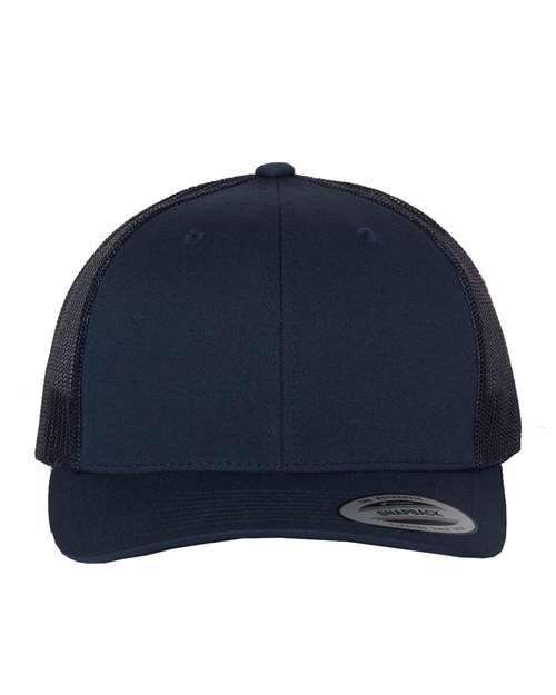 Retro Trucker Cap - Navy Front