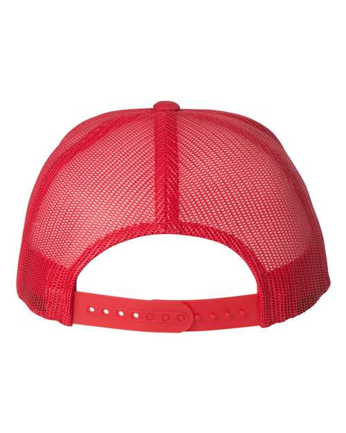 Retro Trucker Cap - Red Back