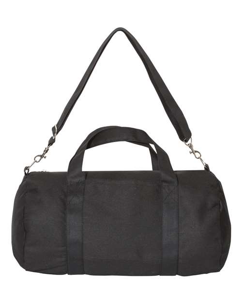 Canvas Duffel Bag - Black Back