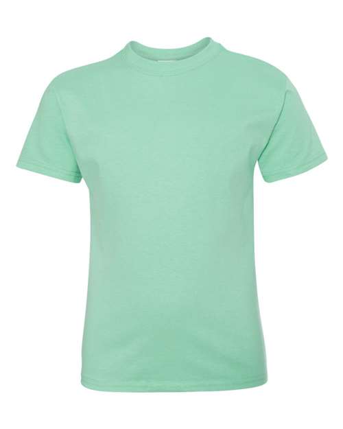 Youth Authentic T-Shirt - Clean Mint Front