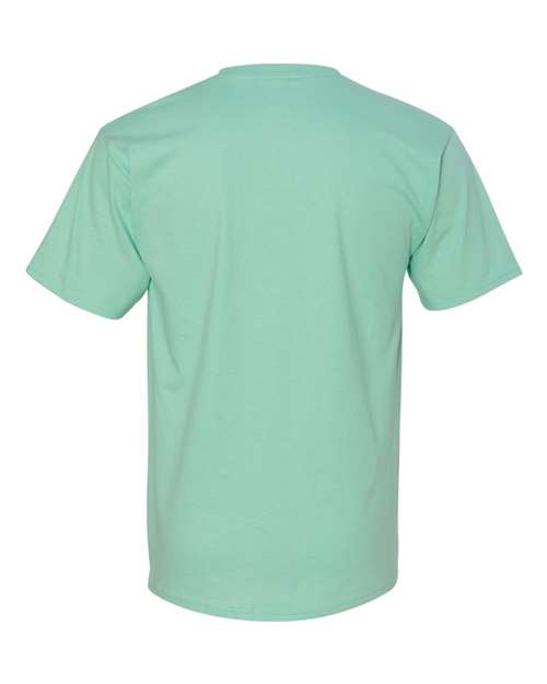 Unisex Authentic T-Shirt - Clean Mint Back