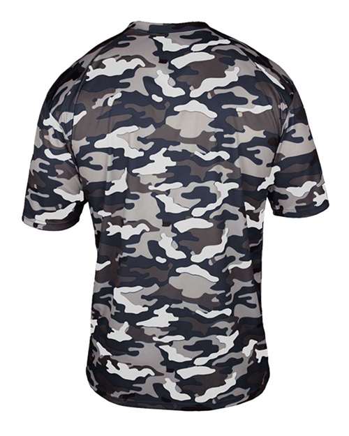 Men's Camo T-Shirt - Navy Back